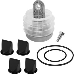 TTOCAR Pumpenbalg-Kit, 1-1/2-Zoll-Entenschnabelventil-O-Ring-Kit, Pumpenbalg-Kit, Wasserpumpenbalg-Kit Ersatz für die Vakuumpumpe der Dometic S T J VHT VG-Serie