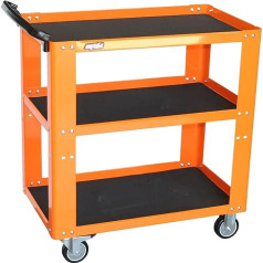 SP Tools, SP40019, Professioneller Service Trolley 3 tablešu ratiņi - oranži