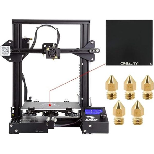 Comgrow Creality 3D printeris - Ender-3 / Ender-3 Pro / Ender-3X