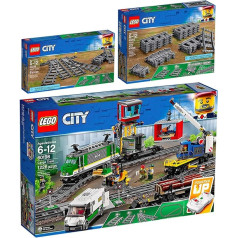 Lego City 3er Set 60198 60238 60205 Güterzug + Weichen + Schienen