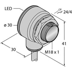 3042016-TM18AP6FF100,Opto sensors Reflexionslichttaster