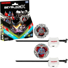 Beyblade X Transformers Collab Optimus Prime 4-60P vs. Megatron 4-80B Multipack, komplekts