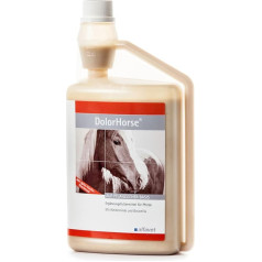 alfavet DolorHorse Supports the Horse's Musculoskeletal System with Willow Bark and Boswellia, Supplementary Feed, 1000 ml