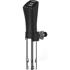 Syntrox Germany Sous Vide Stick | Garer | Stab | Kocher | Präzisionskocher | Kulambos, Küchengerät mit Timer, Niedrigtemperaturgaren, Edelstahl, 800 Watt