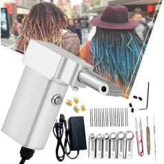 Elektrische Dreadlock-Maschine, Handheld Instant Dreadlock Maker Maschine Für Locs, Portable Dreadlock Maker Für Dreadlocks Elektrische Kann Fließen Schnell Und Einfach DIY Dreadlocks