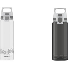 SIGG Total Clear ONE MyPlanet™ Trinkflasche (0,75 L) un Tritan Trinkflasche - Total Color ONE ONE