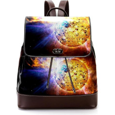 Sun Solar Flare Explode personalizētas skolas somas, grāmatu somas pusaudžiem, daudzkrāsainas, 27x12.3x32cm, mugursomas mugursomas