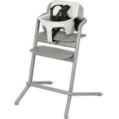 Cybex Gold Lemo Baby Set 2 for Cybex Lemo Chair, from 6 Months to 15 kg (approx. 3 Years), Porcelaine White