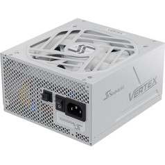 Seasonic Vertex GX White 80 Plus Gold modulārais barošanas bloks, ATX 3.0, PCIe 5.0-1000 Watt