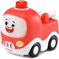 VTech 80-523322 TUT Cory: Fredis ugunsdzēsējs rotaļu transportlīdzeklis, sarkans