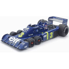 Tamiya - Tyrrell P34 Six Wheeler 1976 Japan GP (ar fotoattēliem) 20058 1/20th Model Tank