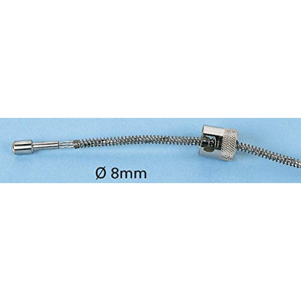 RS PRO termoelementa tips J / +600°C, Fühler L 20mm, Kabel L. 2.5m, Edelstahl 316, ø 6mm