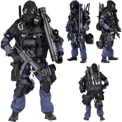 SWAT figūriņas 1/6 mēroga (12