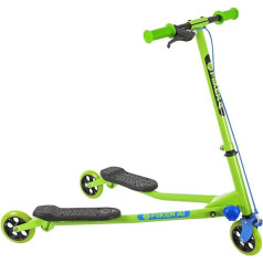 Yvolution Y Fliker A1 Swing Wiggle Scooter | Driftēšanas skrejritenis ar trim riteņiem bērniem vecumā no 5 līdz 8 gadiem