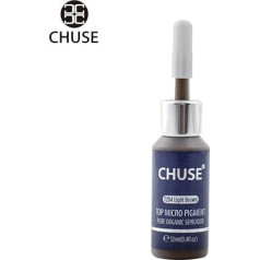 CHUSE T204 Hellbraune Microblading Micro Pigment Permanent Make-up Tattoo Ink Kosmetische Farbe Bestanden SGS, DermaTest 12 ml (0,4 fl.oz)