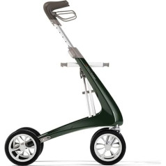 byACRE Carbon Ultralight Rollator - самый легкий в мире карбоновый роллатор - всего 4,8 кг - гоночный зеленый - компактный