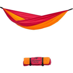 AMAZONAS īpaši viegls šūpuļtīkls Adventure Hammock - visvieglākais karaliska izmēra šūpuļtīkls pasaulē, 275 x 140 cm