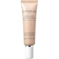 Gatineau - Perfection Ultime Miracle Eye and Face Contour Cream (30 ml), maskē tumšos lokus, mitrina ar hialuronskābi un E vitamīnu.