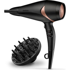 BaByliss Bronze Shimmer 2200 2200 Вт, черный, розовое золото