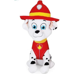 Paw Patrol XXL plīša rotaļlieta, ko izvēlēties Chase Police 60 cm, Marshall Fire Brigade 60 cm plīša (Marshall Fire Brigade 60 cm)