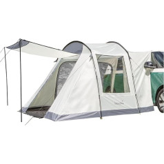 Skandika Balestrand Van Tunnel Tent | Van Awning for 2-4 People, Sewn-in Tent Floor, Waterproof, 3000 mm Hydrostatic Head, Mosquito Net, Tent for Van, Minivan, Outdoor, Camping, Road Trip