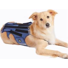 COODEO Dog Back Support for Dogs Arthritis, Pet Back Support for IVDD, Back Protector Helps Pain Relief, Surgical Recovery & Rehabilitation, Dog Back Disease Prevention (XXL)