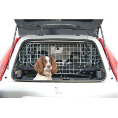 Hundegitter fürs Auto-Schutzgitter Trenngitter verstellbar Hundeschutzgitter für den Kofferraum für Kopfstützen Metall Auto Gitter, Gepäckgitter, Kofferraumgitter