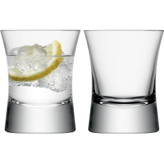 LSA Moya Whiskyglas Klein 290ml Klar x 2