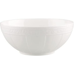 Villeroy & Boch 10-4389-3180 White Pearl Schüssel, Porzellan 1043893180 M-L (52cm-58cm)