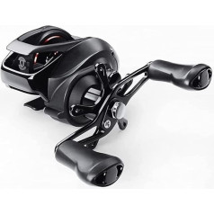 HXR spininga spole Makšķerēšanas spole Baitcasting spole Magnētiskā bremžu sistēma Saltwater Bait Casting Reel Water Drop spole Vispārēja mērķa makšķerēšanas spole Spininga spole (krāsa: kreisā (dziļa))