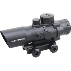 Vector Optics VictOptics VictOptics 4x32 prizmas teleskops Chevron Rapid Reticle Picatinny Mount OPSL14