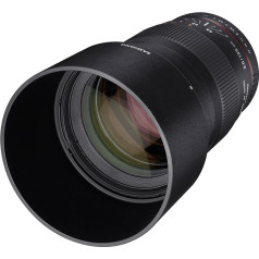 Samyang 135mm F2.0 für Canon EF - Vollformat un APS-C teleobjektīvs Festbrennweite für Canon Kamera mit EF/ EF-S Mount, manueller Fokus, für Canon EOS-1D X Mark III, 6D Mark II, 5D Mark IV