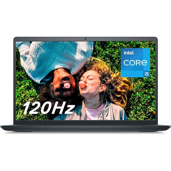 Dell Inspiron 15 3520 klēpjdators 15,6 collu FHD 120 Hz displejs, Intel Core i5-1235U, Intel UHD Graphics, 8 GB, 512 GB SSD, Windows 11 Home, tastatūra bez aizmugures apgaismojuma - vācu valodā