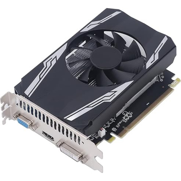 R7240 4GB DDR3 grafiskā karte Ventilators 730MHz 4600MHz 128Bit Gaming Grafiskā karte Atbalsta DVI-DP HDMI portu