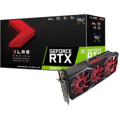 PNY GeForce RTX™ 3090 Ti 24 GB GDDR6X XLR8 Gaming Epic-X RGB™ Uprising Triple Fan Graphics Card Overclocked Edition