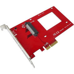 Kalea Informatique High Speed PCIe x4 Type PCIe 3.0 Hard Drive Controller Card for SSD PCIe-NVMe U.2 - Professional/Components High Quality - Driver Pre-Installed for Windows/Mac/Linux