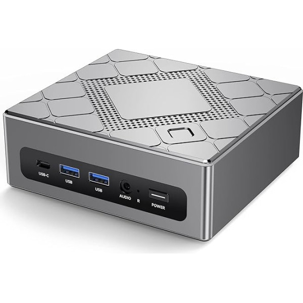 ACEMAGICIAN Mini PC W11, Core i5-8259U (līdz 3,8 GHz), 16 GB RAM 512 GB SSD Micro Desktop Computer, Mobile Office PC 4K, atbalsta 3 displejus/HDMIx2/VGA, 5G WiFi, neliels dators birojam