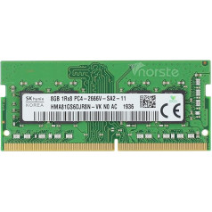 Hynix SK 8GB 2666MHz DDR4 SODIMM atmiņas modulis