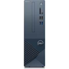 Dell Inspiron Small 3020s, 13. paaudzes Intel Corei5-13400, 8 GB DDR4, 512 GB SSD, Intel UHD Graphics 730 multimediju tastatūra, melna ar miglaini zilu krāsu