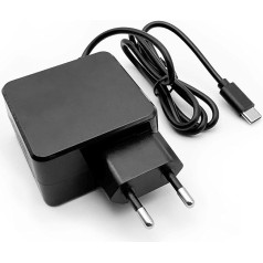 Netzteil für Raspberry Pi 5 27W, 5.1V 5A 9V 3A USB C barošanas avots, ātrais lādētājs PD 27W barošanas adapteris (Schwarz)