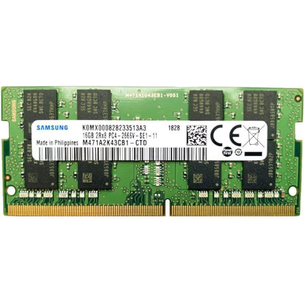 Samsung M471A2K43CB1-CTD 16GB DDR4 2666MHz atmiņas modulis