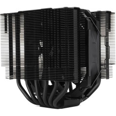 Thermalright Peerless Assassin 120 Mini Black CPU Cooler, 6 тепловых трубок по технологии AGHP, с 120 мм вентилятором PWM, скорость вращения 1500 об/мин, для AMD:AM4/AM5/Intel LGA 1851/1700/