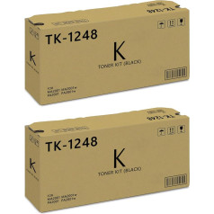 TK1248 Savienojams ar Kyocera TK 1248 TK1248 priekš Kyocera MA2001 MA2001w PA2001 PA2001w Printeris (2 melni)