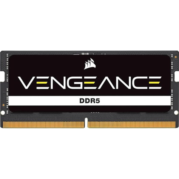 CORSAIR Vengeance DDR5 SODIMM 16GB (1x16GB) DDR5 5200MHz C44, suderinama su beveik visomis 