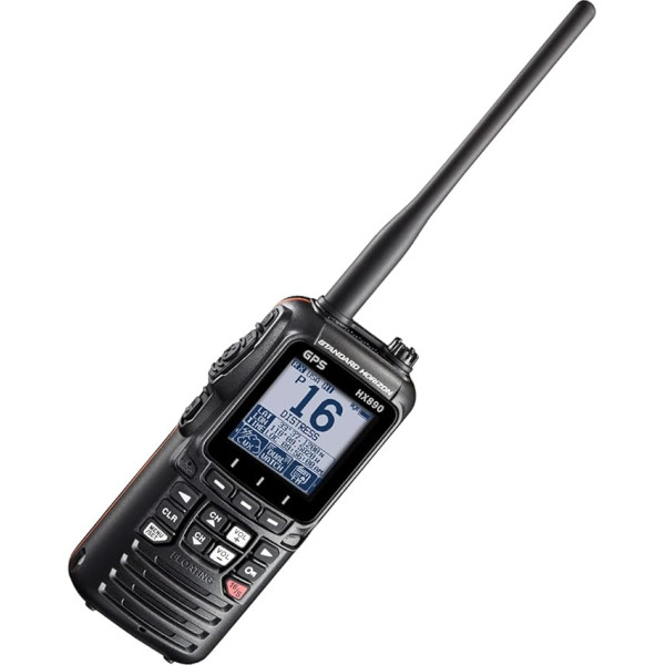 Standard Horizon HX890 Black Handheld VHF - 6 W