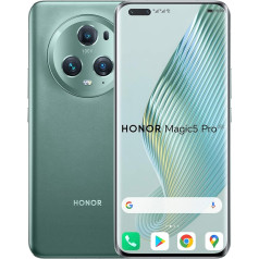 Honor Magic5 Pro 5G išmanusis telefonas 12+512GB Snapdragon 8 Gen 2 6,81 colių ekranas su 120 Hz HDR HDR keturkampe išlenkta, AI triguba kamera su 50 MP milžiniška 5100 mAh baterija