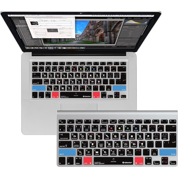 KB Covers Lightroom tastatūras vāciņš - tastatūras vāciņš (QWERTY)