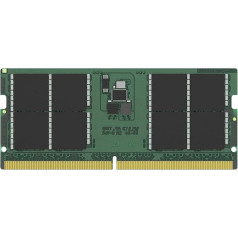 Kingston ValueRAM 32GB (2x16GB) komplekts ar 2 4800MT/s DDR5 Non-ECC CL40 SODIMM 1Rx8 KVR48S40BS8K2-32 atmiņu portatīvajiem datoriem