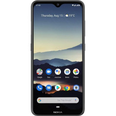 Nokia 7.2 6,3 collu Android viedtālrunis ar 4 GB RAM un 64 GB atmiņas (Dual Sim) - Antracīts (atjaunots)