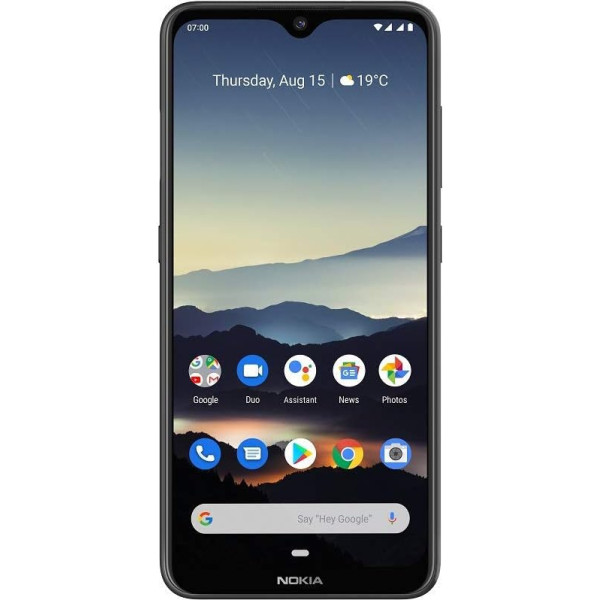 Nokia 7.2 6,3 collu Android viedtālrunis ar 4 GB RAM un 64 GB atmiņas (Dual Sim) - Antracīts (atjaunots)